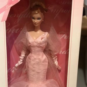 Barbie pink label Collectable Susan B Kowan breast cancer